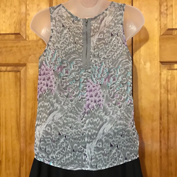 Charlotte Russe See Thru Transparent Dressy Tank Top Cami Blouse 
Small 4 - 6 - Picture 5 of 13